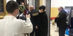 На вокзале Орска, фото из архива