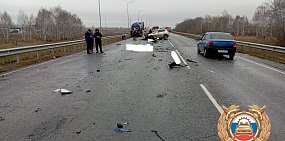 В результате аварии. Фото: Госавтоинспекция Башкортостана 