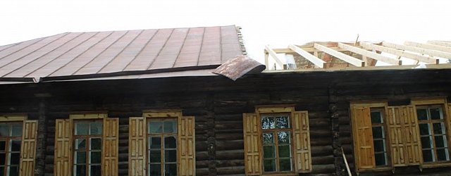 К ремонту дома-музея Аксакова в Оренбургской области подошли халатно?