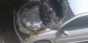  Утром в Орске загорелась иномарка 