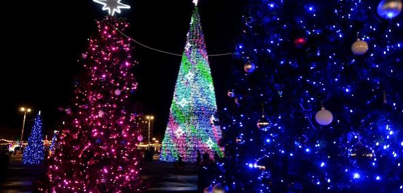 Новогодние праздники в Оренбурге. Фото из архива