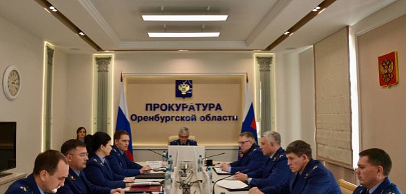 На заседании. Фото: Прокуратура Оренбургской области