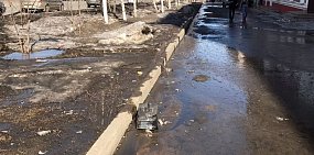 Оренбург и Орск: Как выглядят центры городов после схода снега