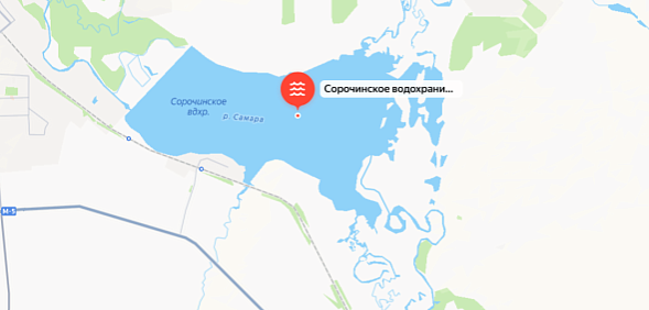 За 10 дней приток в Сорочинское водохранилище вырос в 90 раз