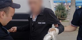Задержанный рецидивист. Фото УМВД по Оренбургской области 