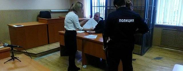 Под стражу Олега Александрова взяли в зале суда