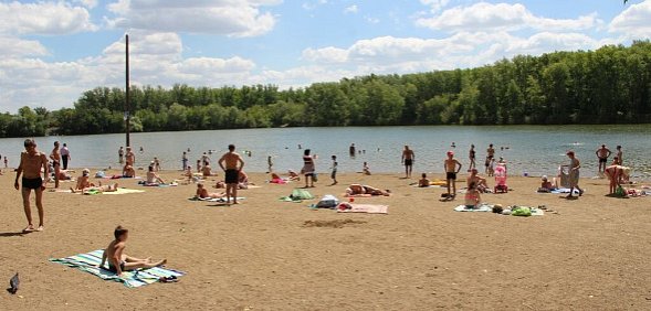 Пляж. Фото из архива 