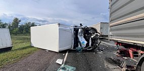 На месте ДТП. Источник: Полиция Оренбуржья