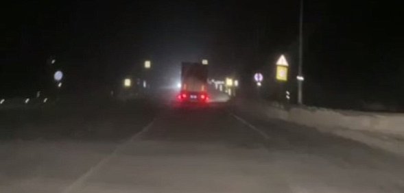 Участок, на котором не работают фонари