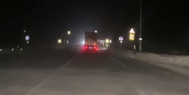 Участок, на котором не работают фонари