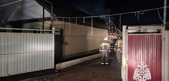 На месте происшествия. Источник: МЧС России по Оренбургской области