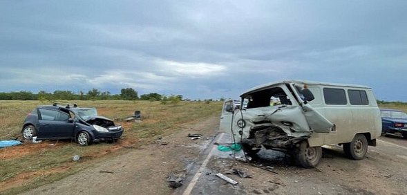 На месте ДТП. Источник: УМВД России по Оренбургской области