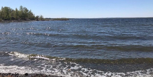 Ириклинское водохранилище, май 2025 года
