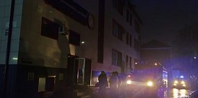 МЧС на месте пожара. Фото МЧС по Оренбургской области