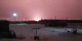 Жители Восточного Оренбуржья запечатлели яркие вспышки