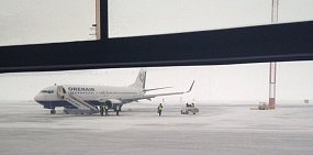 Самолет в Оренбурге. Фото из архива