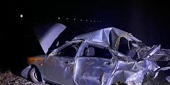 На месте ДТП. Источник: Полиция Оренбуржья