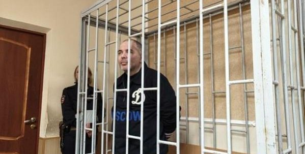 Александр Самбурский в зале суда. Фото из архива