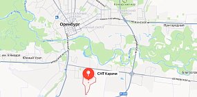 СНТ Карачи на яндекс-карте