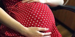 Беременная женщина; фото из архива