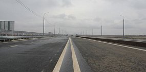На трассе в Оренбургской области. Фото из архива