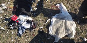 В районе селе Акбулак нашли останки замерзшего человека