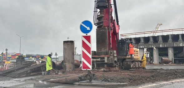 На Загородном шоссе в Оренбурге перекрыли часть кольца, но обещанного разворота до сих пор нет