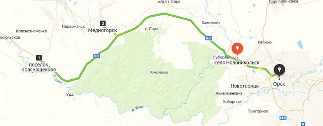 Закрытые участки на карте Яндекс