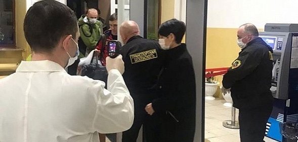 На вокзале Орска