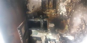 Во время пожара в пятиэтажке в Бузулуке были эвакуированы трое жильцов