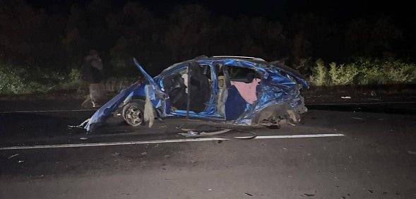 Один человек погиб и еще четверо пострадали в аварии на трассе Оренбург - Орск