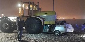 Фото с места ДТП. Источник: пресс-служба УМВД России по Оренбургской области 