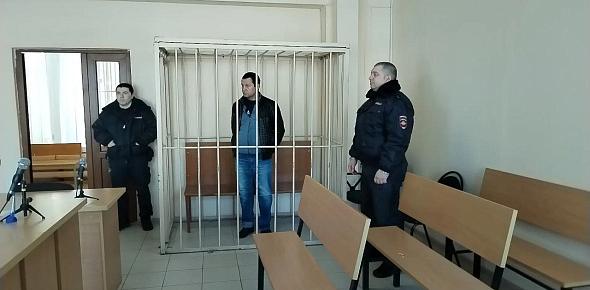 Задержанный мужчина. Фото пресс службы суда  