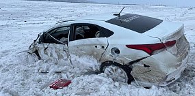 Двое маленьких детей и женщина погибли на трассе Уфа-Оренбург