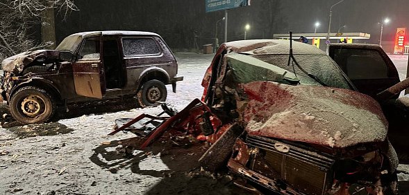 На месте ДТП. Источник: УМВД России по Оренбургской области