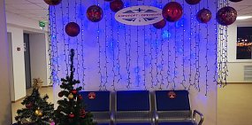 В аэропорту Оренбурга, 24.12.2020