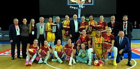 Команда баскетбольного клуба. Источник: БК «Надежда»