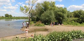 Вместо пляжа в парке Строителей жители Орска будут отдыхать на реке Орь