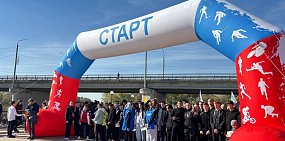 В Оренбурге около 650 человек вышли на набережную в рамках Дня ходьбы