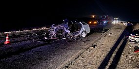 На месте ДТП. Источник: Следственный комитет РФ по Оренбургской области