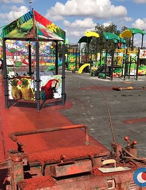 Парк Северный в Орске сегодня открываться не будет: строители не успели закончить работы