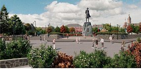 В Орске показали дизайн-проект будущей площади Кирилова. Его отправят на федеральный конкурс