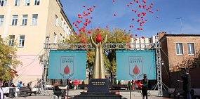 В Оренбурге архитекторы хотят визуально улучшить памятник донору, вокруг которого разразился скандал