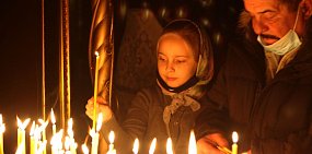 Православные христиане Орской епархии встретили Рождество