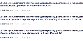 «Убитые» особняки за рубль: Администрация Оренбурга опубликовала каталог недвижимости для продажи и аренды 