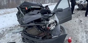 На месте ДТП. Источник: Полиция Оренбургской области
