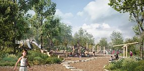 В Новотроицке планируют благоустроить Молодежную аллею за 126,5 млн рублей: эскизы проекта