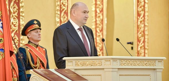 Речь и клятва: Евгений Солнцев вступил в должность губернатора Оренбургской области