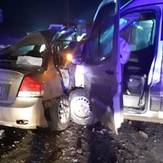 Фото с места ДТП 