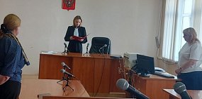 На заседании в Советском районном суде Орска